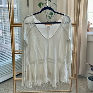 Free People Long Sleeve Top